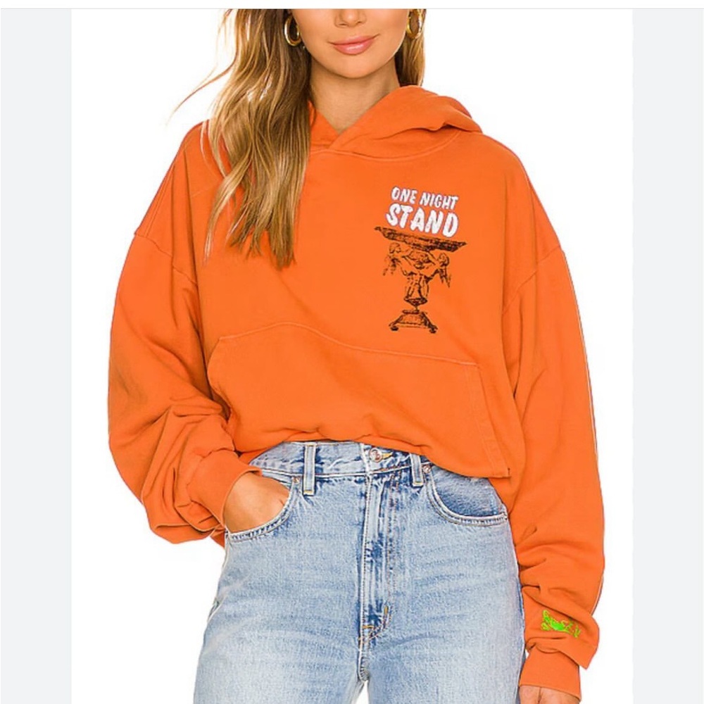 Boys lie cropped hoodie